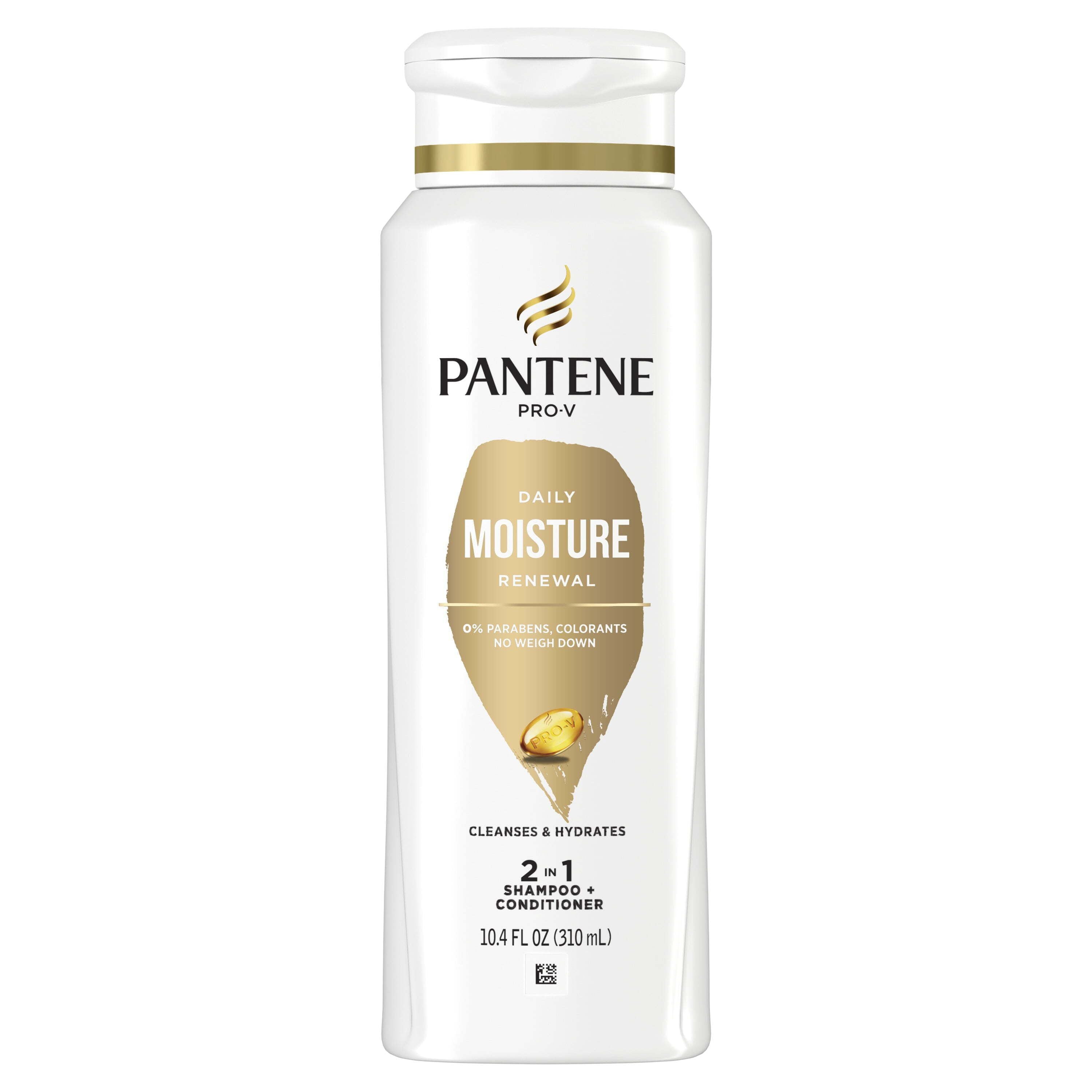 Pantene Pro-V Daily Moisture Renewal 2 in 1 Shampoo + Conditioner; 10.4 oz