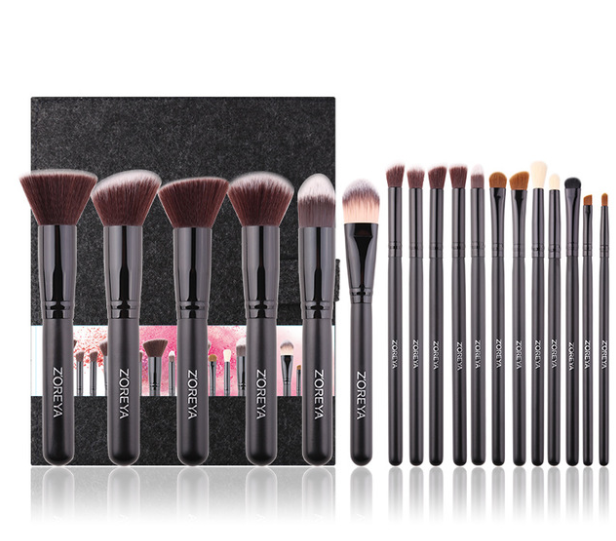 18pcs man-made fiber makeup set Pi-Mart