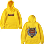 Hooded sweatshirt with pullover print Pi-Mart
