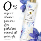 Pantene Sulfate Free Shampoo; Illuminating Shampoo with Biotin; Color Safe; 9.6 oz