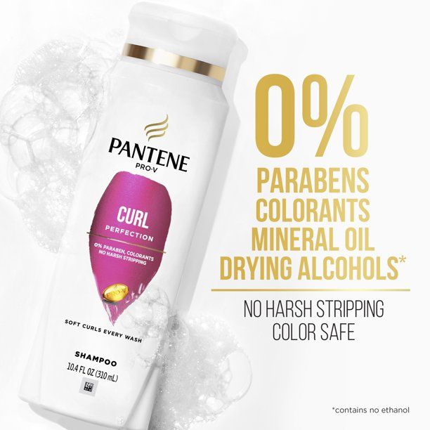 Pantene Pro-V Curl Perfection Shampoo; 10.4 oz