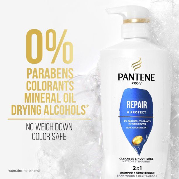 Pantene Pro-V Repair & Protect 2in1 Shampoo + Conditioner; 17.9 oz