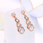 Ladies Autilite Gold Plated Earring Pi-Mart