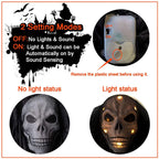 Halloween decoration, voice-activated glow, sound, horror, ghost mask, big hanging ghost, hanging ghost - SJB-DIAMOND ELITES
