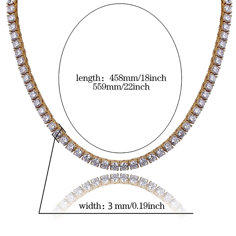 Iced Out Bling Necklace Pi-Mart