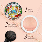 Beauty CC Cream Concealer Foundation With Mirror Powder Puff