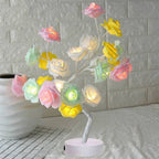 LED Rose Flower Table Lamp - SJB-DIAMOND ELITES