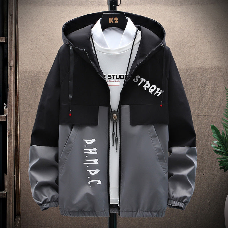 Spring And Autumn Youth Junior High School Student Jacket Trend Korean Style Clothes Pi-Mart