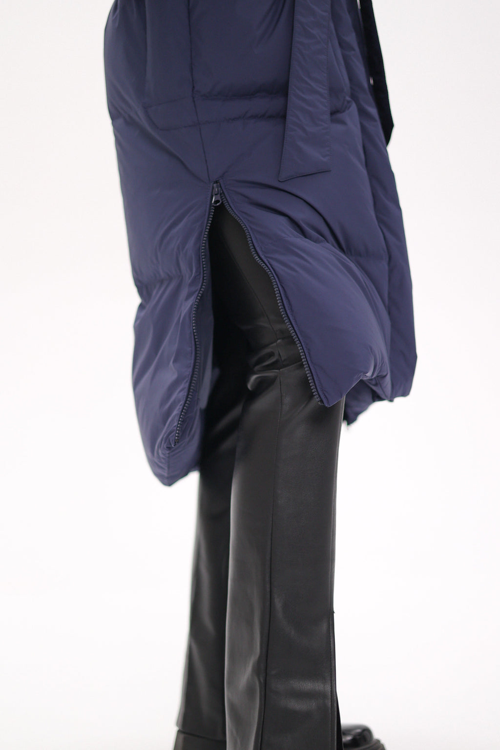 Genuine Silver Fox Down Fill Coat - SJB-DIAMOND ELITES