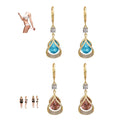 Flysmus Halolux Lymphvity Earrings lovefinity™ lymphvity Atheniz Earrings Dorina Ear Acupressure Detox Earrings for Women Ear Allure Earrings Non Piercing Acupressure Earrings Jewelry Gifts