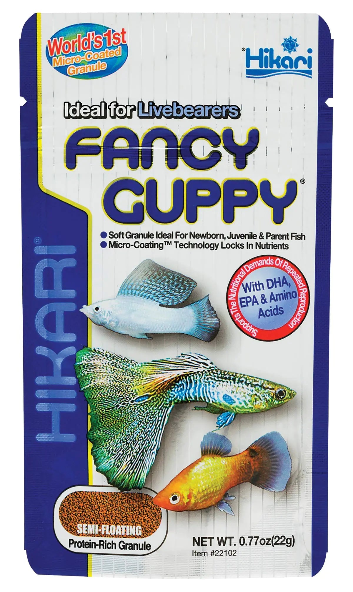 Hikari Tropical Fancy Guppy Fish Food 0.77 oz (22g) Lootquake LLC