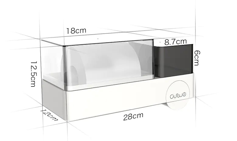 Tissue Holder, Tissue Box, Paper Towel Dispenser, Organizer Pi-Mart