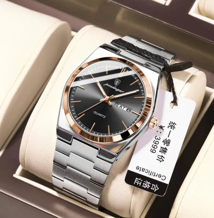 Slimline Men's Quartz Timepiece Pi-Mart
