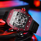 Skeleton Dial Sports Watch