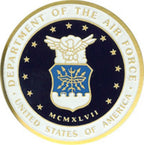 AIR FORCE Color Medallion, Air Force Medallion The Military Gift Store