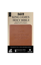 1611 King James Bible - Tan KingdomWear