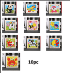 10pcs Of Wood Puzzle Baby Young Children Early Lessons Learned Intelligence Cartoon Animal Puzzle Wooden Toys Education Puzzles - SJB-DIAMOND ELITES