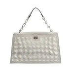 Maria Carla Woman's Fashion Luxury Leather Handbag, Smooth Leather Bag