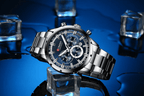 Men's Sports  Waterproof Stainless Steel Watch With Chronometers And Special Date Display Unique Design Perfect Gift Stevvex
