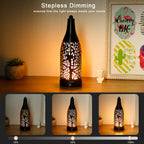 Cordless Table Lamp: 4000mAh Rechargeable, 3-Step Touch Dimmable (Cozy Lights) Lootquake LLC