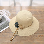 Girls Hats Children Raw Edge Straw Hat For Girls Kids Sun Cap Girls  Hat Baby Beach Caps In leegant Modern Design