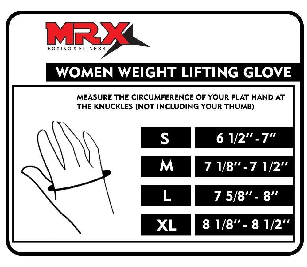 MRX Women's Weight Lifting Gloves for Gym Training and Workouts - Durable, Comfortable Grip - SJB-DIAMOND ELITES
