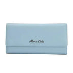 Maria Carla Woman's Fashion Luxury Leather Long Wallet