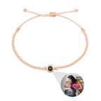 Creative Customized Color Photo Projection Bracelet Hand Woven Lovers Personality Jewelry For Men And Women Valentine's Day Gift Pi-Mart