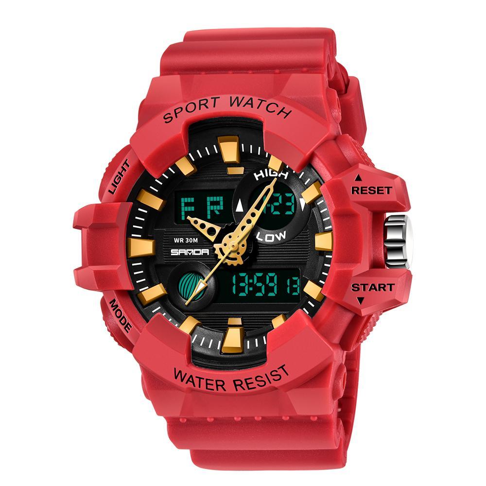 Sport Men Watches White G style Watch In LED Digital Style Waterproof 30M Casual Luxury Elegant Style  Relogios masculino - SJB-DIAMOND ELITES
