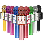 Wireless Bluetooth Colorful Light Microphone Pi-Mart
