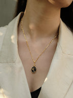 Creative Simple And Versatile Metal Necklace Pi-Mart