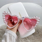 Cat Eye Heart Fashion Sunglasses - SJB-DIAMOND ELITES
