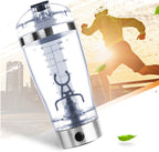 Electric Protein Shake Stirrer USB Shake Bottle Milk Coffee Blender Kettle Sports And Fitness Charging Electric Shaker Cup Pi-Mart