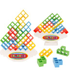 Balance Stacking Board Games Kids Adults Tower Block Toys For Family Parties Travel Games Boys Girls Puzzle Buliding Blocks Toy Pi-Mart