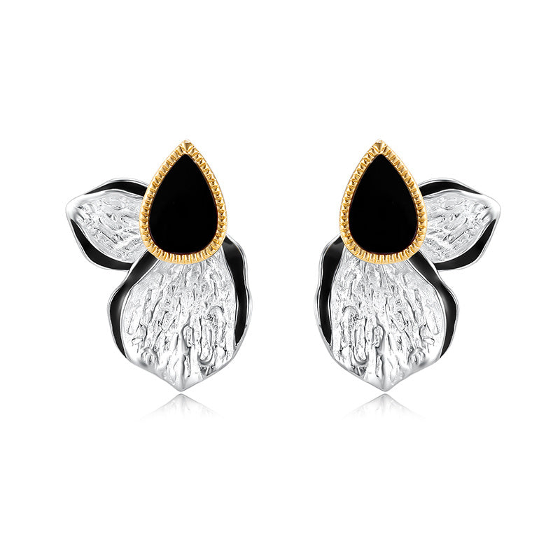 Earrings High-end Light Luxury Atmosphere Niche Pi-Mart