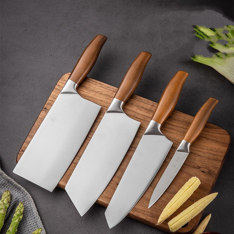 Stainless Steel Household Cutting Dual-purpose Chef Kitchen Knife Pi-Mart