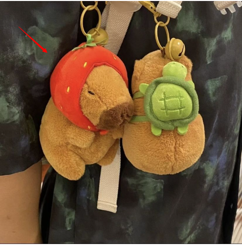 Fashion Simple Capybara Plush Toy Pillow Pi-Mart