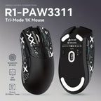 ATTACK SHARK R1 PRO 59g SUPERLIGHT Mouse, PixArt PAW3311 Gaming Sensor, BT/2.4G Wireless/Wired Gaming Mouse, 6 Adjustable Up To 18000, 65 Hrs Battery, Office Mice For Win11/Xbox/PS/Mac (()Black ) Lootquake LLC