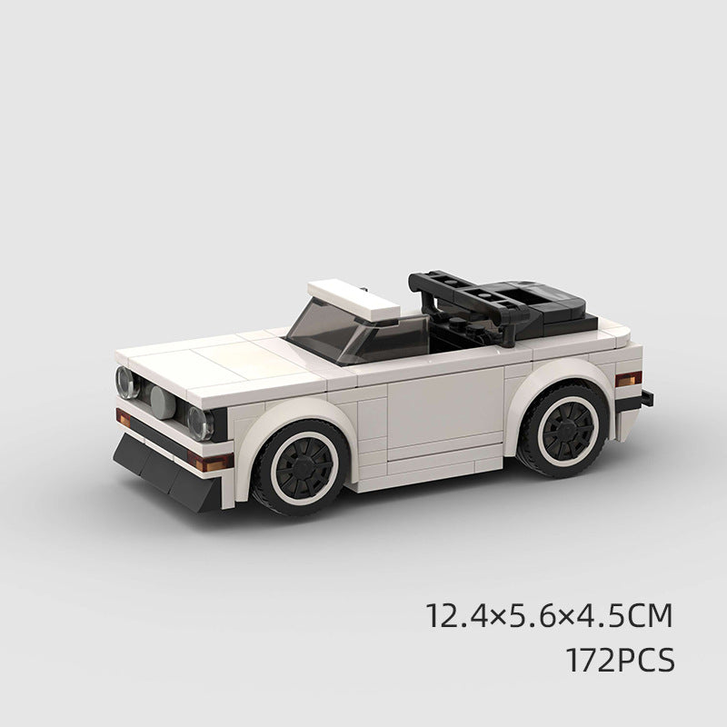 Children's Toys Car Model Sports Car And Small Particle Building Blocks MOC Educational Toys Pi-Mart