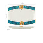Dinner Plates Ceramic Steak Plate Web Porcelain