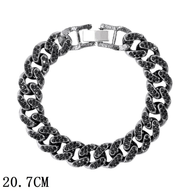 Iced Out Chain Bracelet Pi-Mart