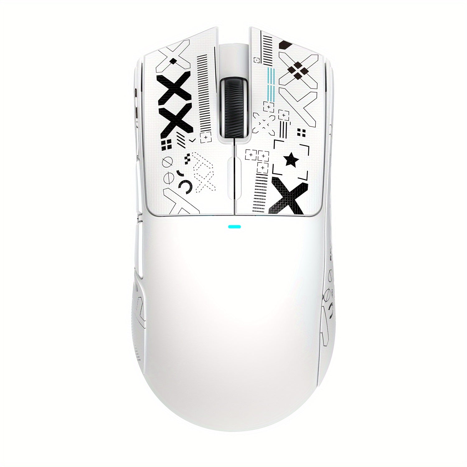 X11 Lightweight Wireless Gaming Mouse With Anti Slip Mouse Grip Tape, Self Adhesive Design Elastics Refined Side Grips Sticker Sweat Resistant Pads/Anti Sweat Paste, Cut To Fit Lootquake LLC