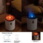 Diffuser Humidifier with Smoke Ring Night Lamp - SJB-DIAMOND ELITES