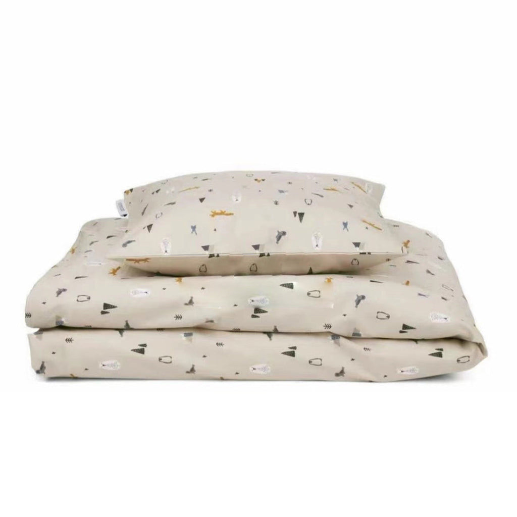 Cute Cartoon Quilt Cover And Pillowcase 2 Piece Set Pi-Mart