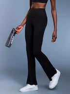 High-Waisted Flare Active Pants THRIXINE