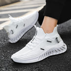 Men's Fashion Trendy Breathable Flyknit Sports Casual Shoes Pi-Mart