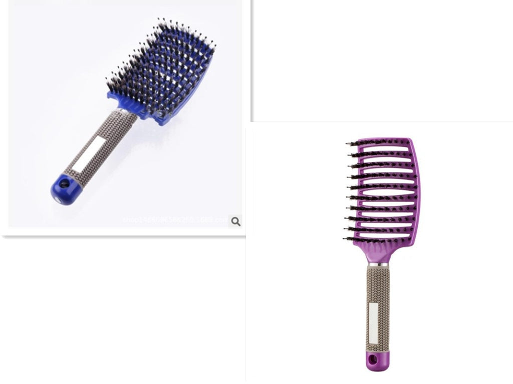 Hairbrush Anti Klit Brushy Haarborstel Women Detangler Hair Brush Bristle Nylon Scalp Massage  Teaser Hair Brush Comb Pi-Mart