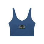 Loki & Ivy Women's V-Neck Yoga Sports Bra