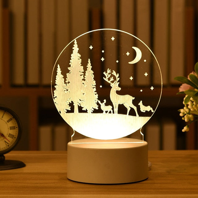 Kids 3D LED Creative Night Lamp - SJB-DIAMOND ELITES
