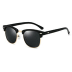 Universal Polarized Elegant and Luxury Brand Design Eye Retro Sunglasses For  Women and Man Semi Rimless Classic Men Sunglasses Oculos De Sol With UV400 Protection - SJB-DIAMOND ELITES